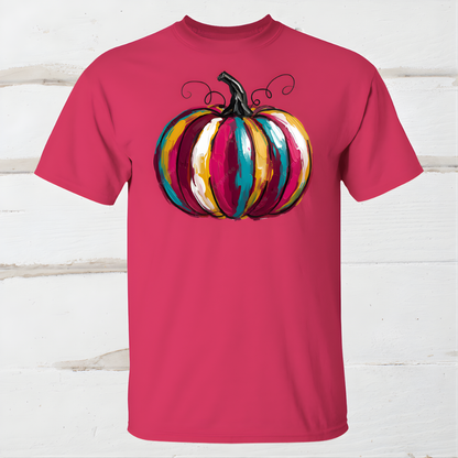 Colorful Watercolor Pumpkin T-Shirt