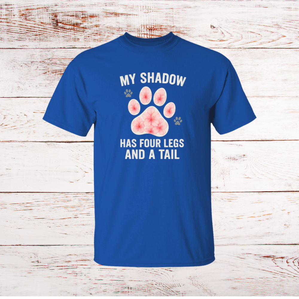 Pink Floral Cat Paw Graphic Tee