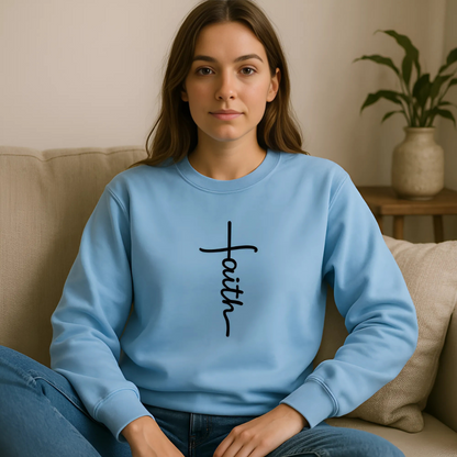 Faith Cross -Long Sleeve Top