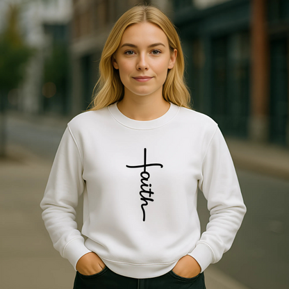 Faith Cross -Long Sleeve Top
