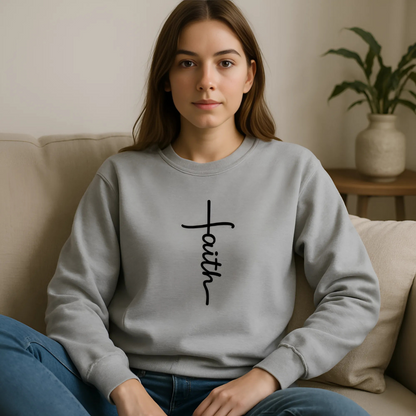 Faith Cross -Long Sleeve Top