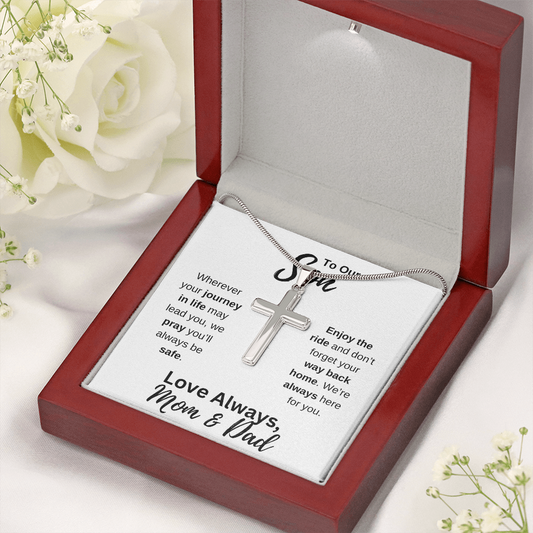 Way Back Home (WB) -Artisan Cross Necklace